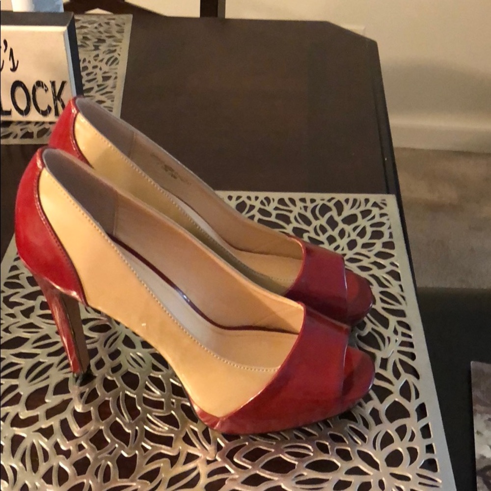 Red and Nude Heels